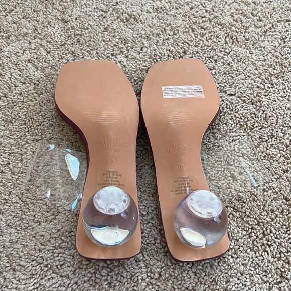 Torgeis SZ 6, crystal ball heel Chantal sandals. - Picture 10 of 13